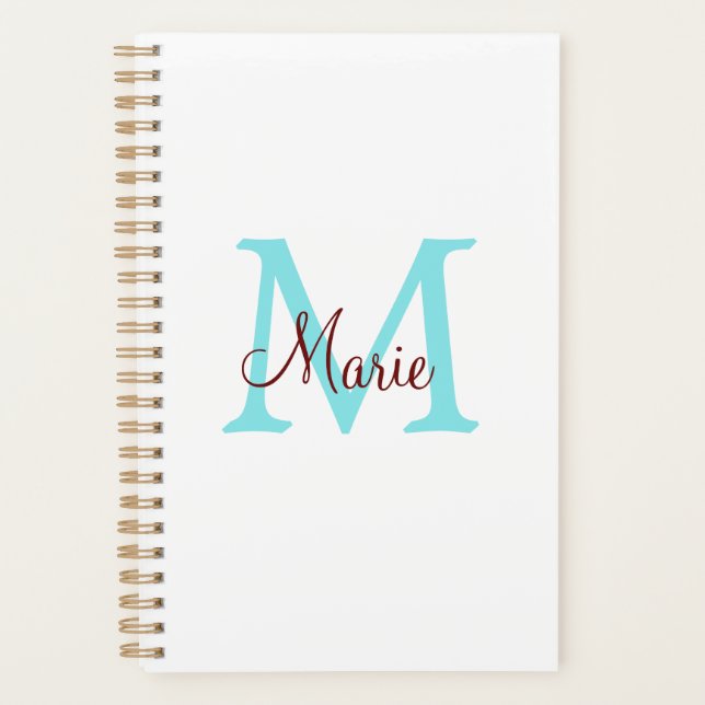 jeté simple minimal ajouter nom monogramme rose ro (Devant)