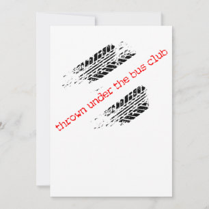 Jeté sous le Invitation du Club de bus