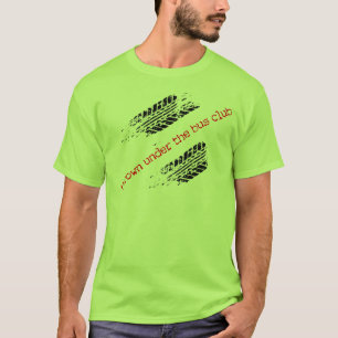 Jeté sous le T-shirt de club d'autobus (2 côtés)