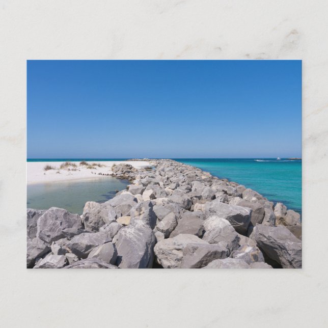 Jetée du milieu de Shell Island - Carte postale (Devant)