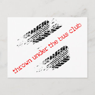 Jetée sous la carte postale Bus Club - BIENVENUE