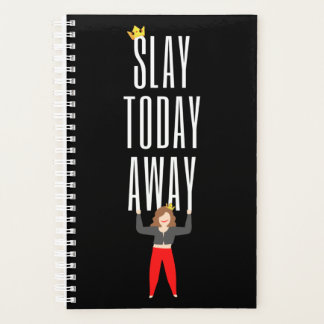 Jeter Aujourd'Hui Ailleurs Planner Noir