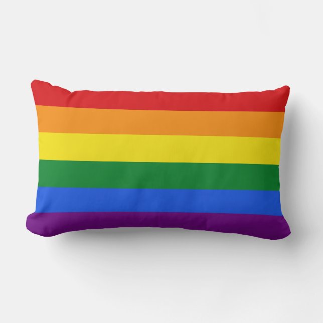 Jeter des oreillers Rainbow Flag (Recto)