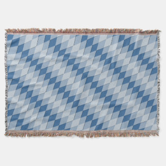 Jeter la couverture - Motif de Jacquard diagonale
