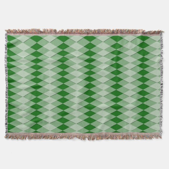Jeter la couverture - Motif Jacquard vertical (Devant)