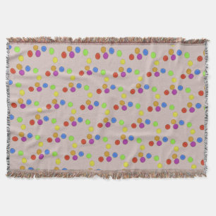 Jeter la couverture - Points de couleur primaires