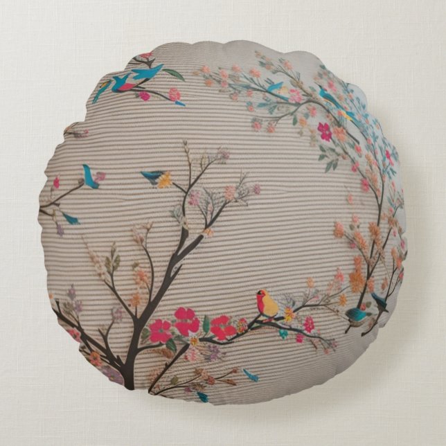 Jeter le coussin rond (Devant)