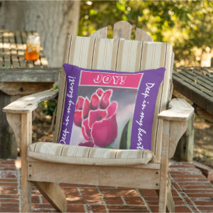 Jeter Oreiller Design Floral, Personnaliser la typ