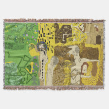 Jetez la couverture Funky Danser Homme Motif Vert