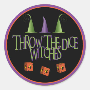 Jetez Les Stickers Dice WItches