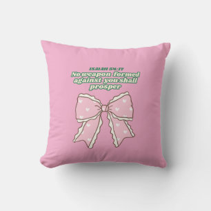 Jetez l'oreiller, coussin verset de la bible, cous
