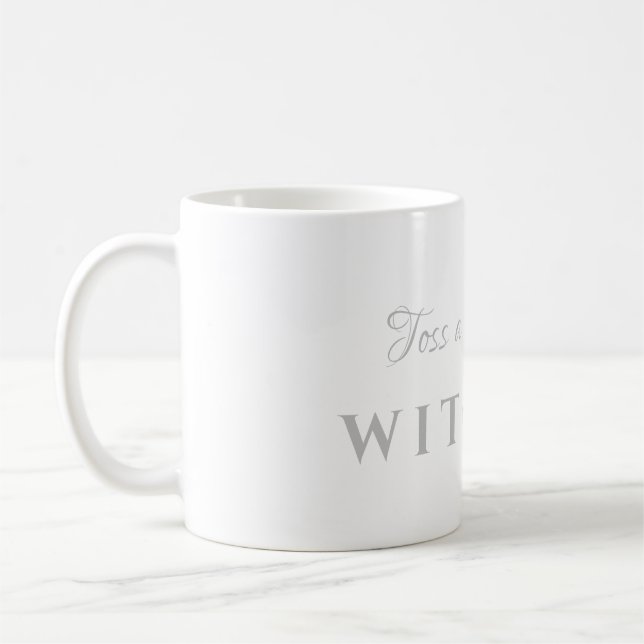 Jetez une pièce à votre Mug Witcher (Gauche)