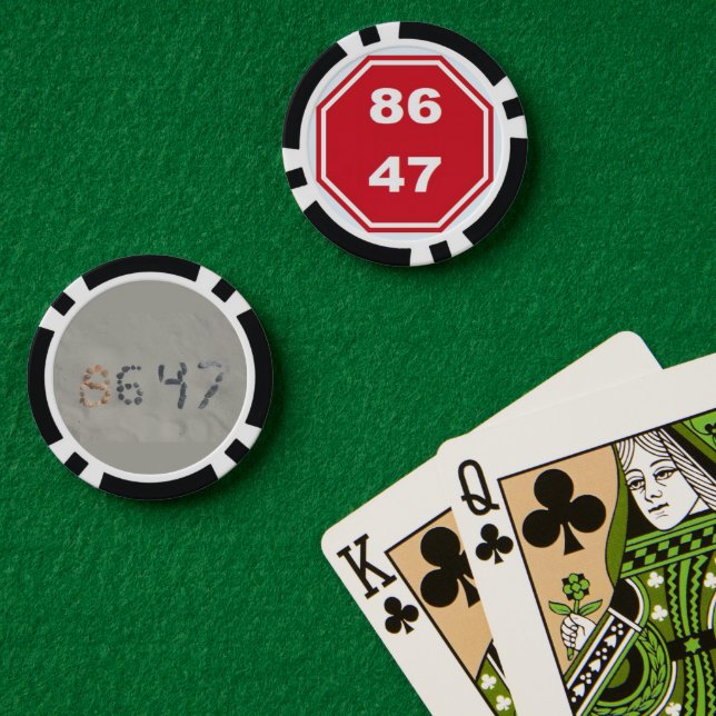 Jeton de poker (Table de poker (double))