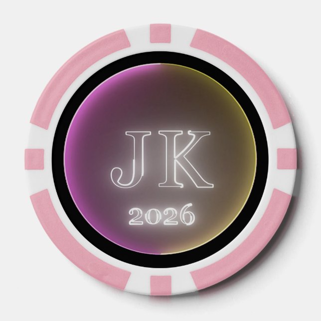Jeton de poker JK 2026 (Recto)