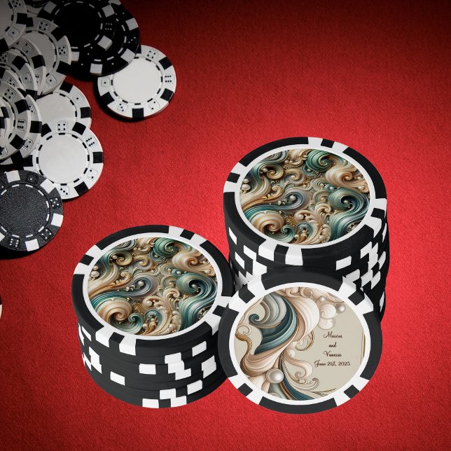 Jeton de poker Pearl Coast Elegance (Créateur téléchargé)