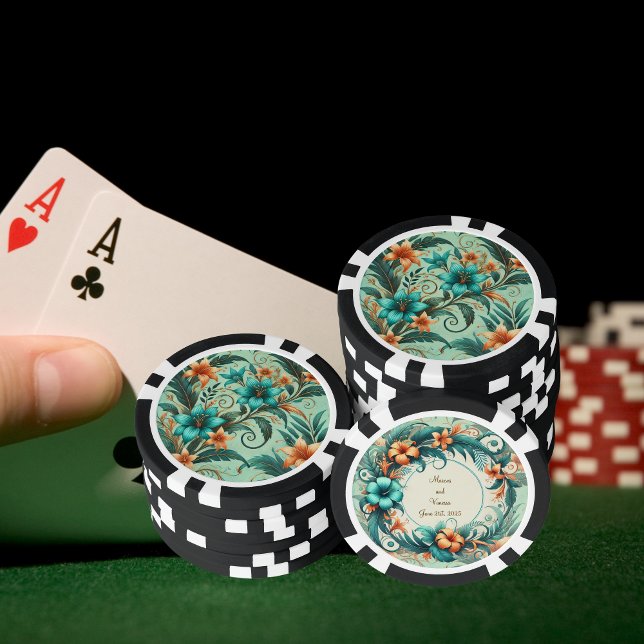 Jeton de poker tropical (Créateur téléchargé)