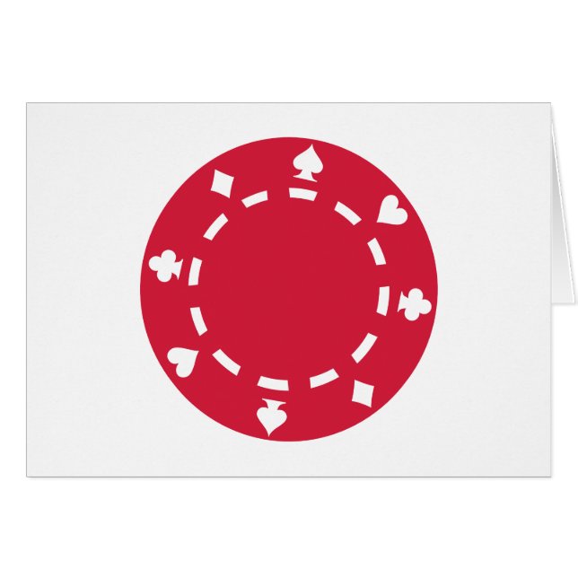 Jetons de poker (Devant horizontal)