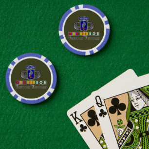 Jetons De Poker 173e brigade aéroportée Vétéran du Vietnam