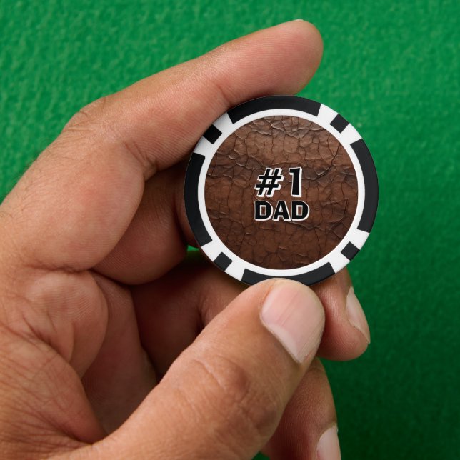 Jetons De Poker #1 Papa Cuir (main)