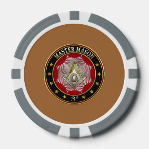 Jetons De Poker [400] Master Mason - Carré et camionnettes 3e degr