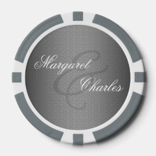 Jetons De Poker 60e anniversaire du diamant Chips de poker perso