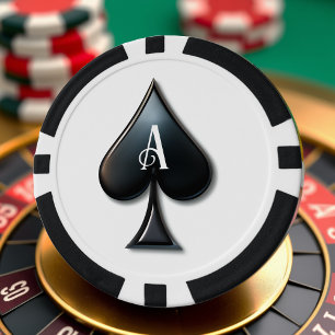 Jetons De Poker Ace of Spades Casino Deck of Playing Cards