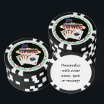 Jetons De Poker Affiche de bienvenue Las Vegas<br><div class="desc">* L'Affiche de bienvenue fabuleuse avec les cartes à jouer - un vrai plaisir pour les joueurs ! * Nice comme cadeau de départ, cadeaux de réception de mariage ou cadeau de Mariage personnalisé Las Vegas pour votre équipe de mariages. * Les puces de poker ont neuf options de couleur....</div>