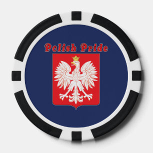 Jetons De Poker Aigle de la fierté polonaise