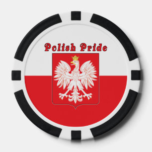 Jetons De Poker Aigle de la fierté polonaise