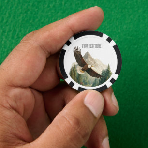 Jetons De Poker Aigle en vol