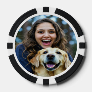 Jetons De Poker Ajouter une photo de Labrador Retriever Personnali