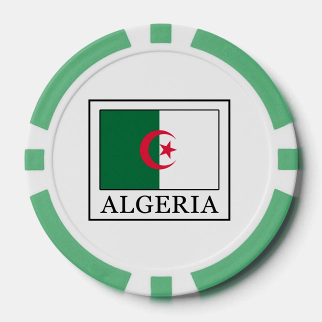 Jetons De Poker Algérie (Recto)
