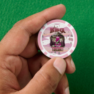 Jetons De Poker Alien BBQ Enlèvement de vache Plaisanterie