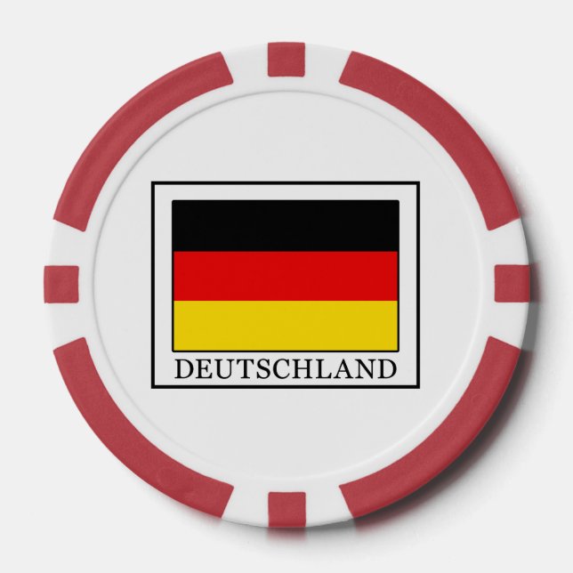Jetons De Poker Allemagne (Recto)