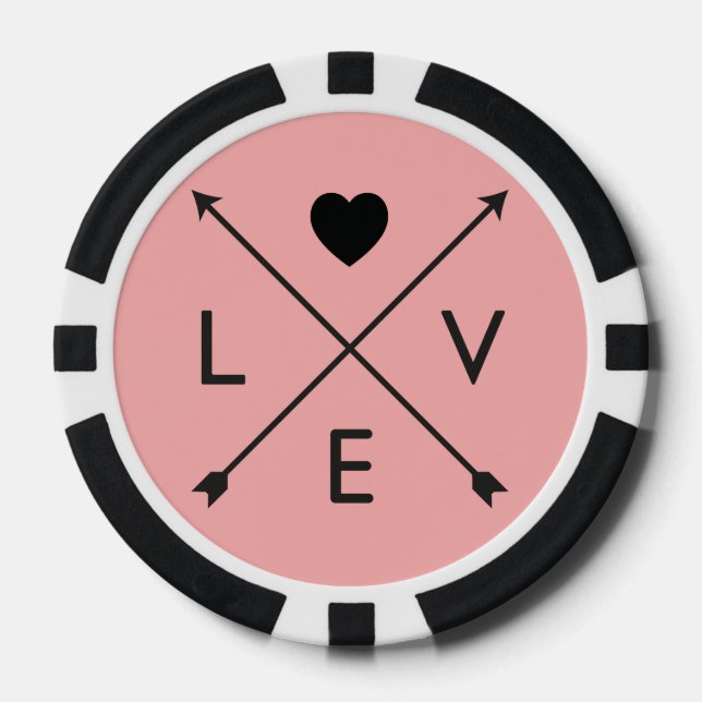 Jetons De Poker Amour II (Recto)