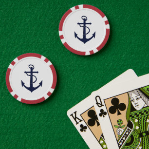 Jetons De Poker Ancre