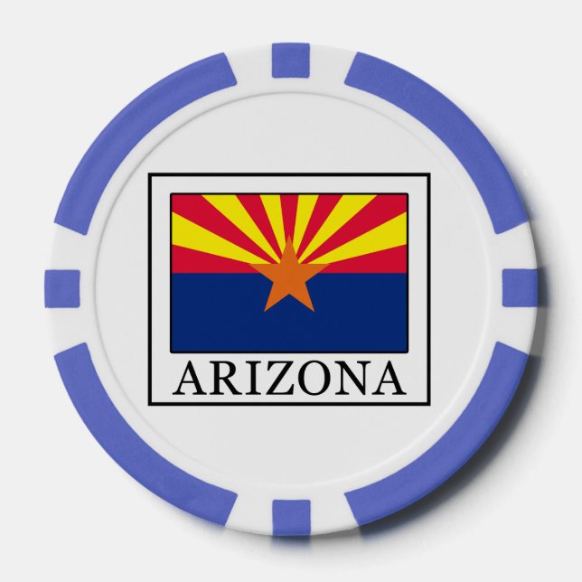 Jetons De Poker Arizona (Recto)