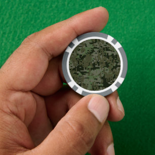 Jetons De Poker Arrière - plan de caméra numérique verte Deep Wood