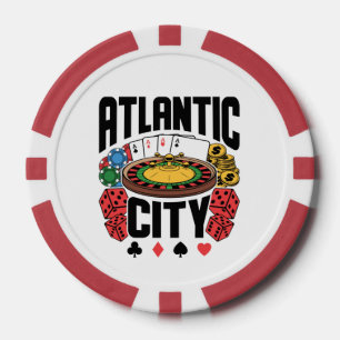 Jetons De Poker Atlantic City New Jersey Casino Gamme