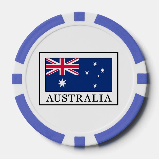 Jetons De Poker Australie (Recto)