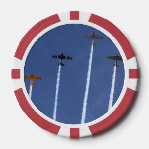 Jetons De Poker Avions de guerre