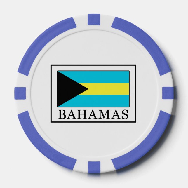 Jetons De Poker Bahamas (Recto)