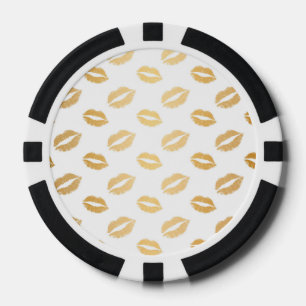 Jetons De Poker Baisers Brillants