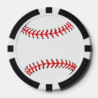 Jetons De Poker Baseball Design Poker Chips