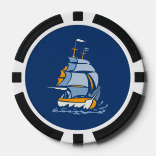 Jetons De Poker Bateaux à voiliers de poker sur mesure