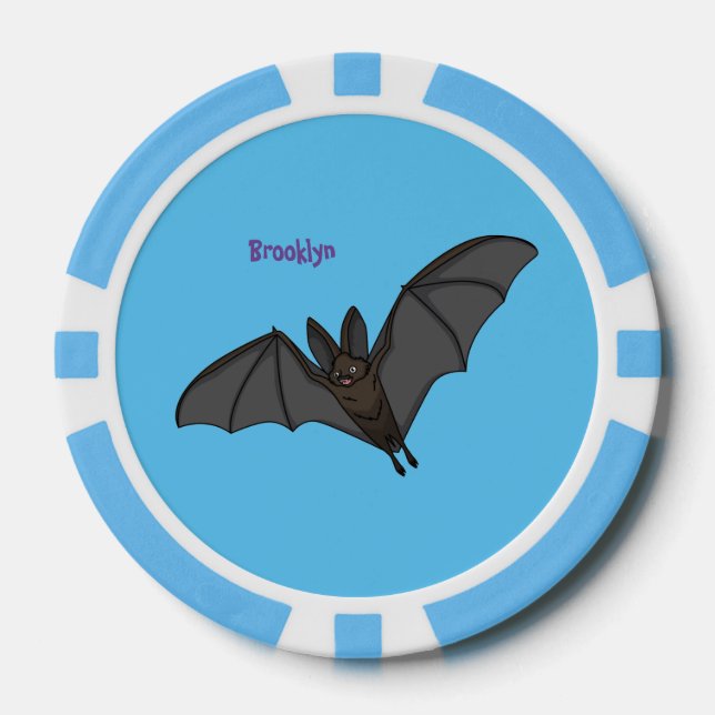 Jetons De Poker Big Vampire a demandé de la cartographie (Recto)