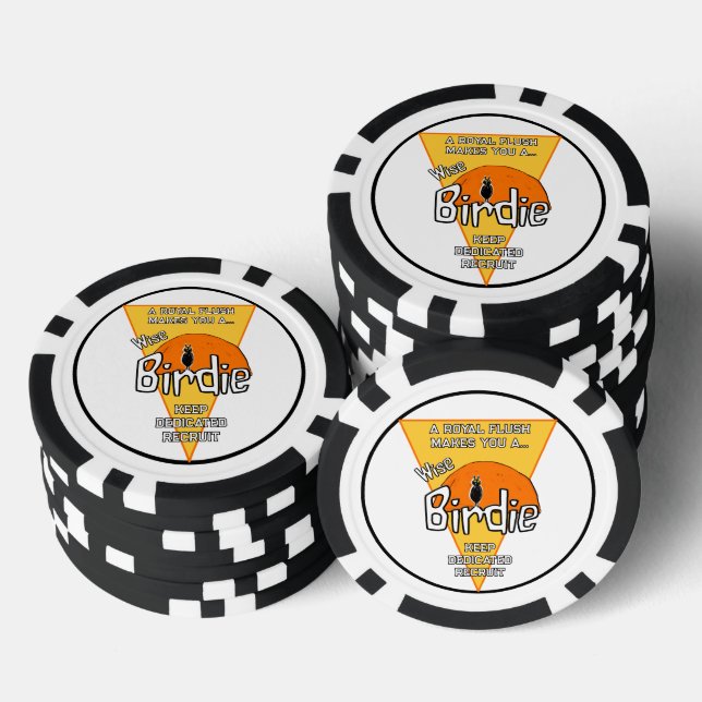 Jetons De Poker Birdie (Empiler)