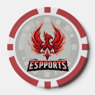 Jetons De Poker Blaze Stack : Chips de Poker de BD Verse