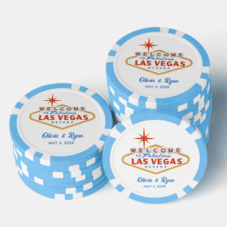 Jetons De Poker Blue Las Vegas Poker Chip Mariage Favoriser