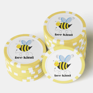 Jetons De Poker Bonne princesse d'abeille avec couronne et slogan